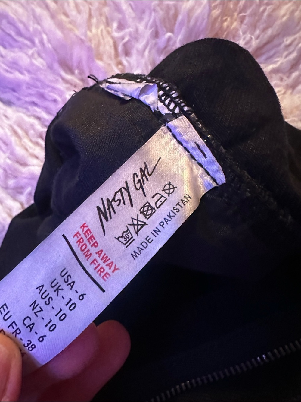 Nasty Gal black denim boiler suit - Picture 2 of 9